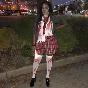 Zombie School Girl Halloween Costume